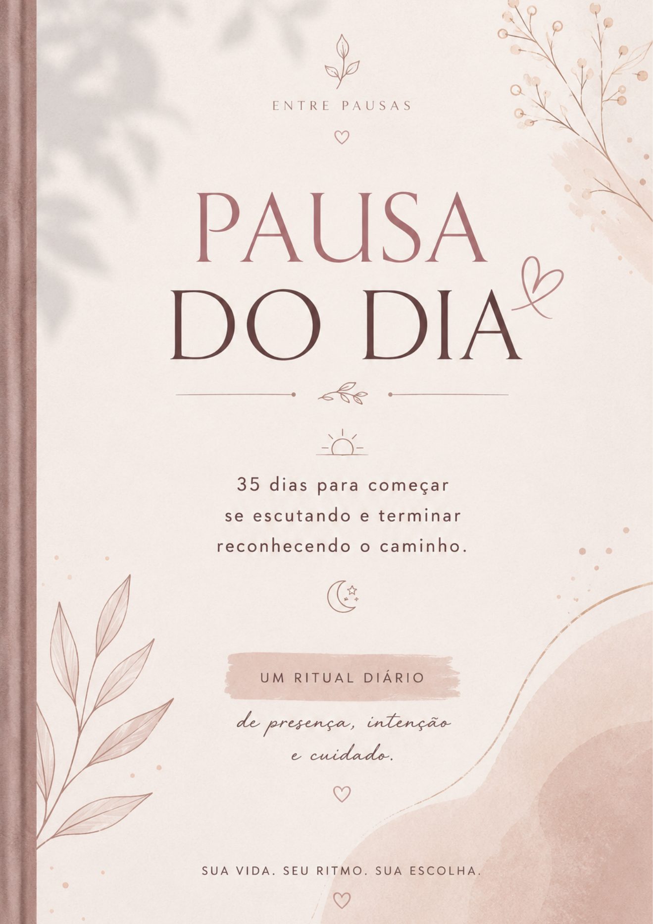 Capa do caderno Pausa do Dia